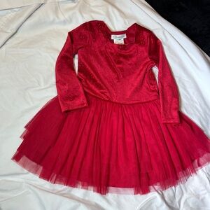 Bonnie Jean Sparkling Red Dress